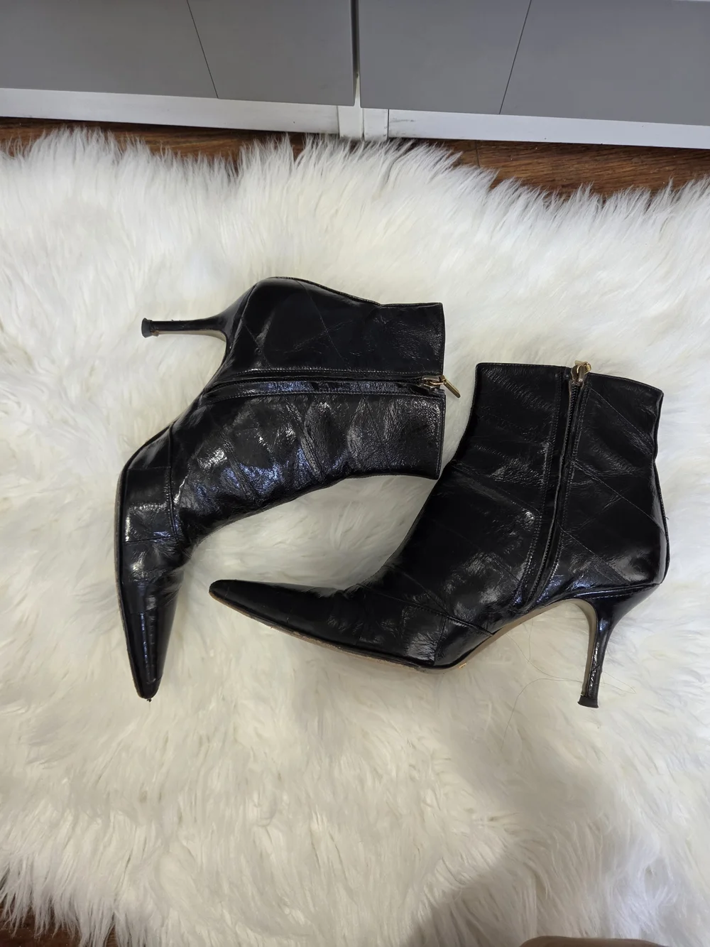 Dolce Gabbana Pointed Toe Women's Ankle Boots